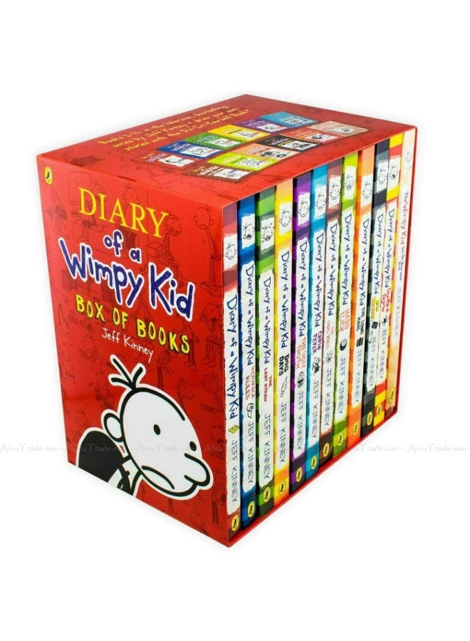 Diary Of A Wimpy Kid - Box Set of 12 Books - Image 1